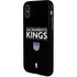 NBA Sacramento Kings Standard - Black iPhone XS Pro Case