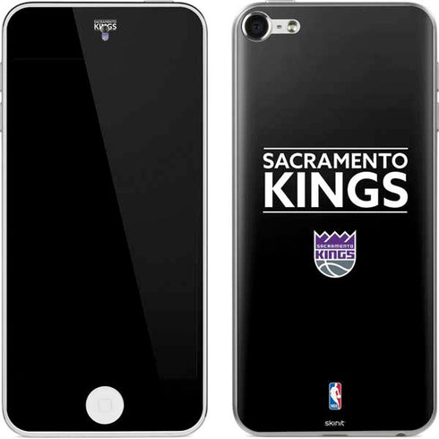 NBA Sacramento Kings Standard - Black Apple iPod Skin