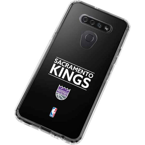 NBA Sacramento Kings Standard - Black LG K51/Q51 Clear Case