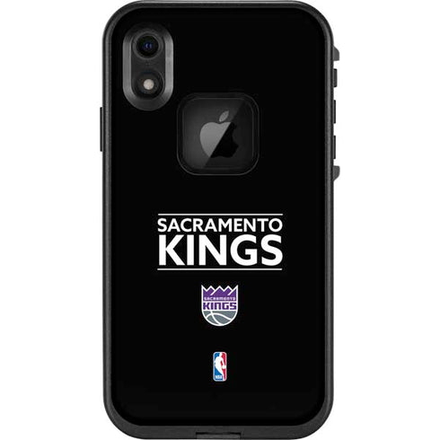 NBA Sacramento Kings Standard - Black LifeProof Fre iPhone Skin