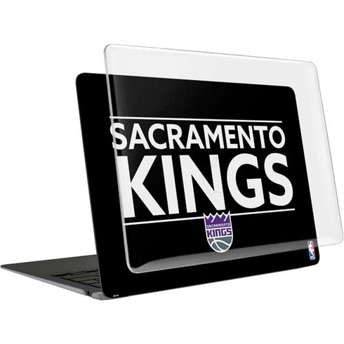 NBA Sacramento Kings Standard - Black MacBook Air 13in (2020) Case plus Skin