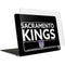 NBA Sacramento Kings Standard - Black MacBook Air 13in (2020) Case plus Skin