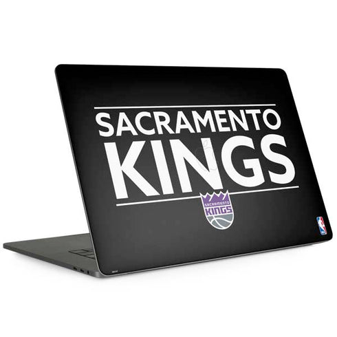 NBA Sacramento Kings Standard - Black Apple MacBook Pro 15-inch Skin