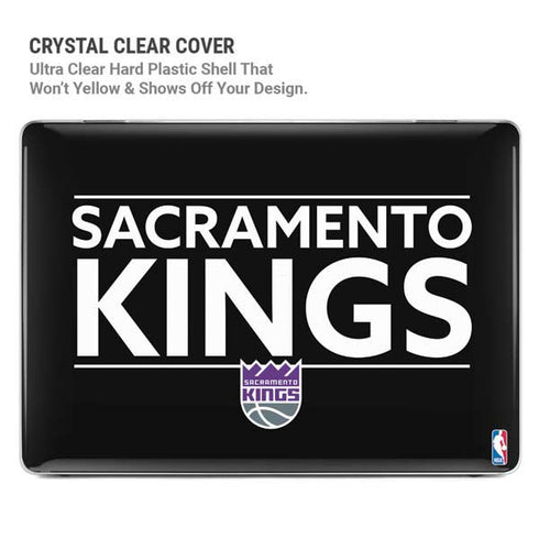 NBA Sacramento Kings Standard - Black MacBook Pro 15in (2016-19) Case plus Skin