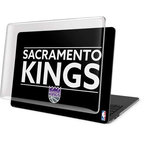 NBA Sacramento Kings Standard - Black MacBook Pro 16in (2019-20) Case plus Skin