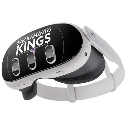 NBA Sacramento Kings Standard - Black Meta Quest 3 Skin