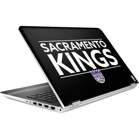 NBA Sacramento Kings Standard - Black HP Pavilion Skin