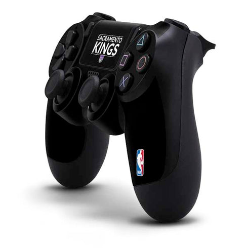 NBA Sacramento Kings Standard - Black PS4 Controller Skin