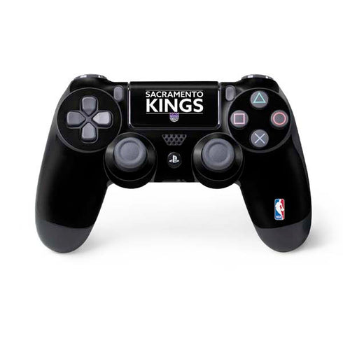 NBA Sacramento Kings Standard - Black PS4 Controller Skin