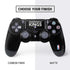 NBA Sacramento Kings Standard - Black PS4 Controller Skin