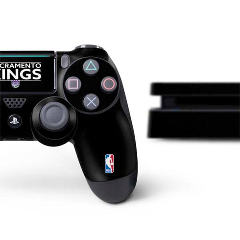 NBA Sacramento Kings Standard - Black PS4 Slim Bundle Skin