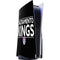 NBA Sacramento Kings Standard - Black PS5 Console Skin