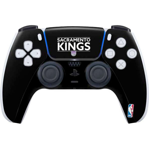 NBA Sacramento Kings Standard - Black PS5 Controller Skin