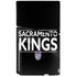 NBA Sacramento Kings Standard - Black PS5 Slim Disk Console Skin