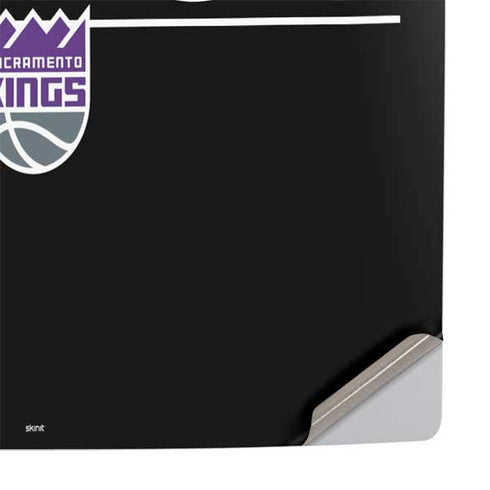 NBA Sacramento Kings Standard - Black PS5 Slim Disk Console Skin