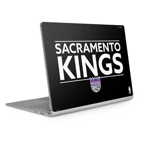 NBA Sacramento Kings Standard - Black Surface Book 2 13.5in Skin
