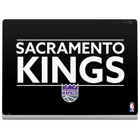 NBA Sacramento Kings Standard - Black Surface Book 2 13.5in Skin