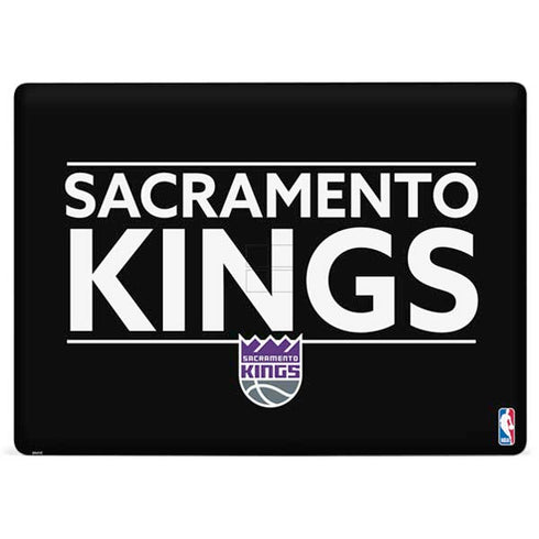 NBA Sacramento Kings Standard - Black Surface Laptop 2 Skin