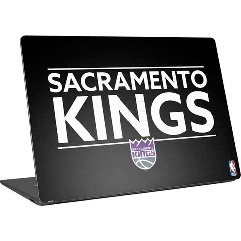 NBA Sacramento Kings Standard - Black Surface Laptop 4 15in Skin