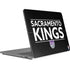 NBA Sacramento Kings Standard - Black Surface Laptop Studio Skin