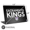 NBA Sacramento Kings Standard - Black Universal Laptop 12in (9.8 x 6.8in) Skin