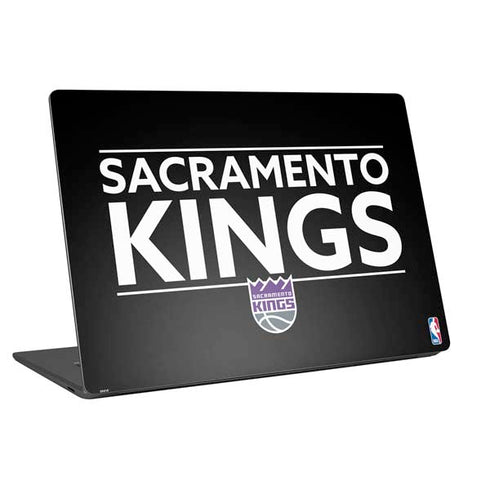 NBA Sacramento Kings Standard - Black Universal Laptop 14in (11.4 x 8.2in) Skin