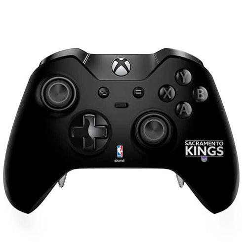 NBA Sacramento Kings Standard - Black Xbox One Elite Controller Skin