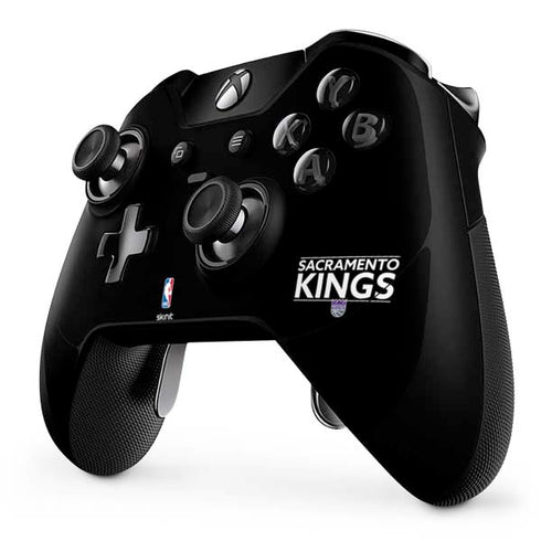 NBA Sacramento Kings Standard - Black Xbox One Elite Controller Skin