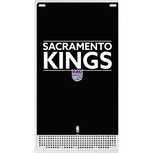 NBA Sacramento Kings Standard - Black Xbox Series S Console Skin