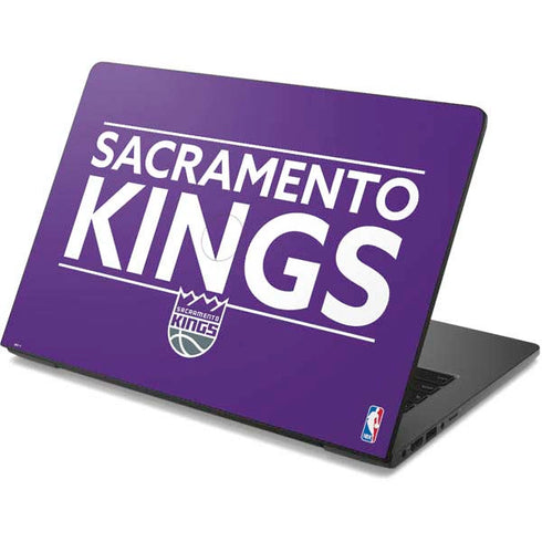 NBA Sacramento Kings Standard - Purple Dell Chromebook Skin
