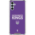NBA Sacramento Kings Standard - Purple Galaxy A13 5G Clear Case