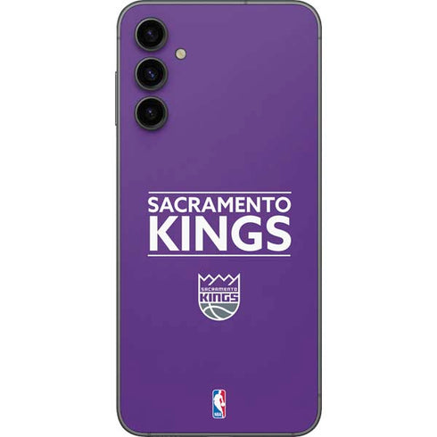NBA Sacramento Kings Standard - Purple Galaxy A14 5G Skin