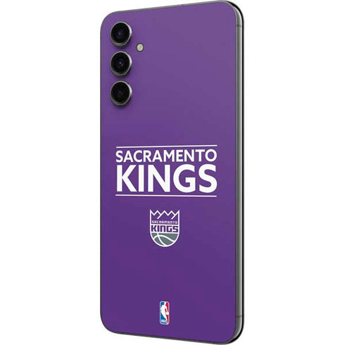 NBA Sacramento Kings Standard - Purple Galaxy A14 5G Skin