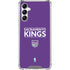 NBA Sacramento Kings Standard - Purple Galaxy A15 5G Clear Case