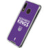 NBA Sacramento Kings Standard - Purple Galaxy A30 Clear Case