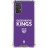 NBA Sacramento Kings Standard - Purple Galaxy A32 5G Clear Case