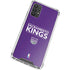NBA Sacramento Kings Standard - Purple Galaxy A32 5G Clear Case