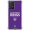 NBA Sacramento Kings Standard - Purple Galaxy A52 5G Clear Case