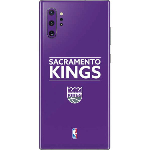 NBA Sacramento Kings Standard - Purple Galaxy Note 10 Plus Skin