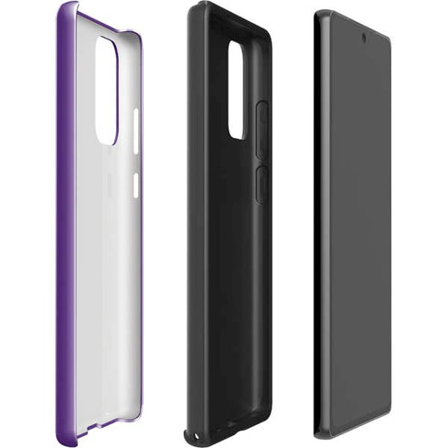 NBA Sacramento Kings Standard - Purple Galaxy Note20 5G Pro Case