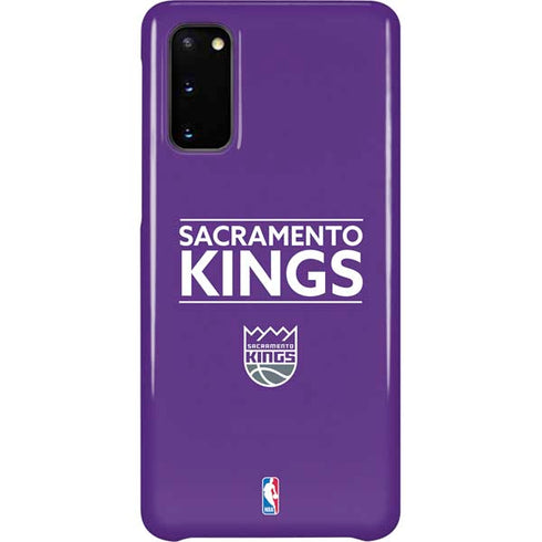 NBA Sacramento Kings Standard - Purple Galaxy S20 Lite Case