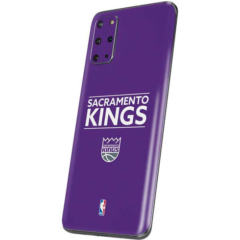 NBA Sacramento Kings Standard - Purple Galaxy S20 Plus Skin