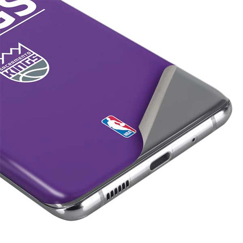 NBA Sacramento Kings Standard - Purple Galaxy S20 Plus Skin