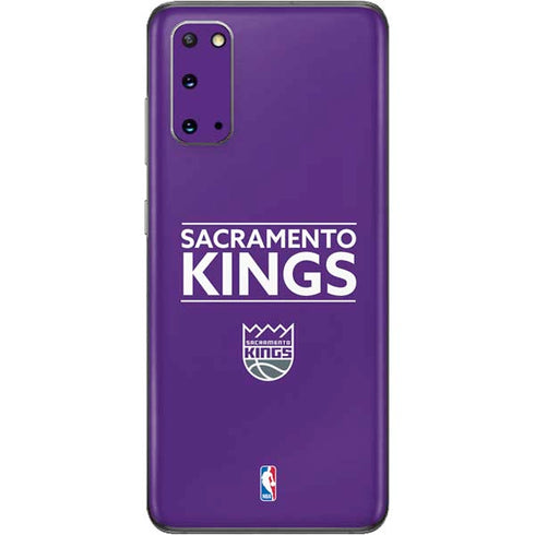 NBA Sacramento Kings Standard - Purple Galaxy S20 Skin