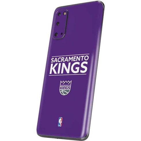 NBA Sacramento Kings Standard - Purple Galaxy S20 Skin