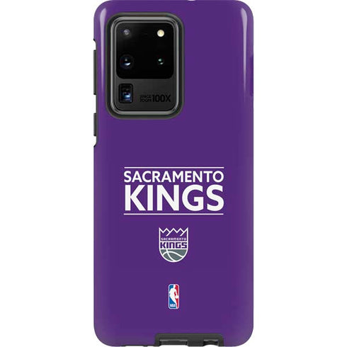 NBA Sacramento Kings Standard - Purple Galaxy S20 Ultra 5G Pro Case