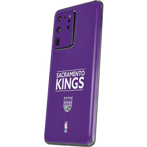 NBA Sacramento Kings Standard - Purple Galaxy S20 Ultra 5G Skin