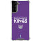 NBA Sacramento Kings Standard - Purple Galaxy S21 FE Clear Case