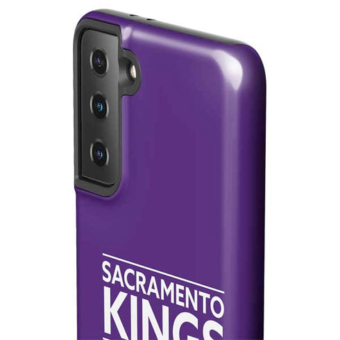NBA Sacramento Kings Standard - Purple Galaxy S21 Plus 5G Pro Case