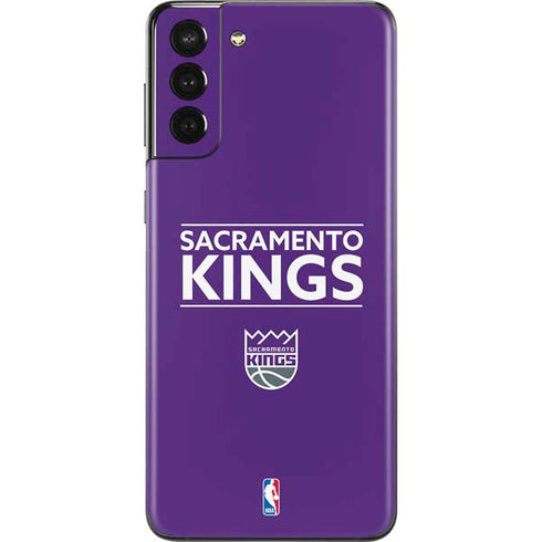 NBA Sacramento Kings Standard - Purple Galaxy S21 Plus 5G Skin